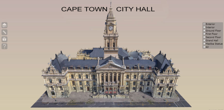 3D model of the Cape Town City Hall